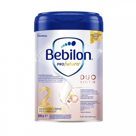 Bebilon ProFutura Duo Biotik 2 Mleko następne po 6. miesiącu 800 g