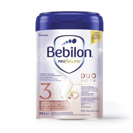 Bebilon ProFutura Duo Biotik 3 Odżywcza formuła na bazie mleka po 1. roku życia 800 g