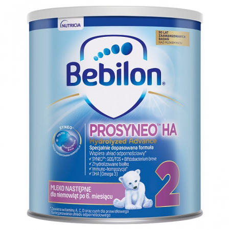 Bebilon Prosyneo HA 2 mleko modyfikowane następne po 6. miesiącu życia, 400 g