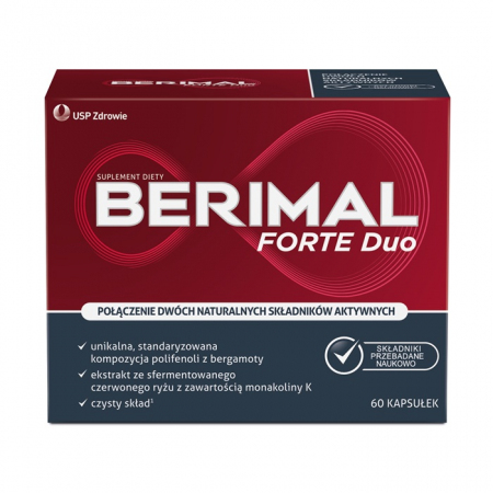 Berimal Forte Duo kapsułki wspierające metabolizm, 60 szt.