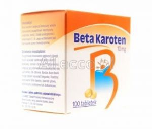 Beta Karoten 10 mg 100 tabl.