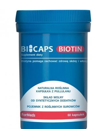 BICAPS Biotin 60 kapsułek