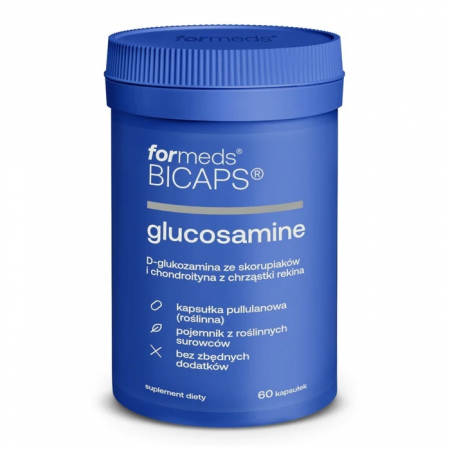 Bicaps Glucosamine kapsułki z glukozaminą ForMeds, 60 szt.
