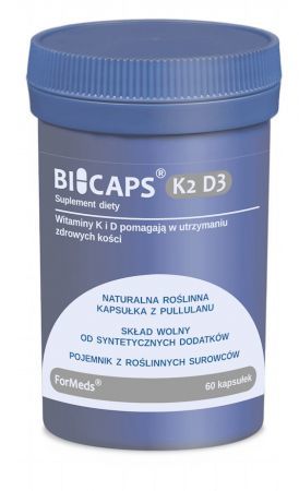 BICAPS K2 D3 60 kapsułek