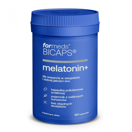 Bicaps Melatonin+ kapsułki z melatoniną ForMeds, 60 szt.