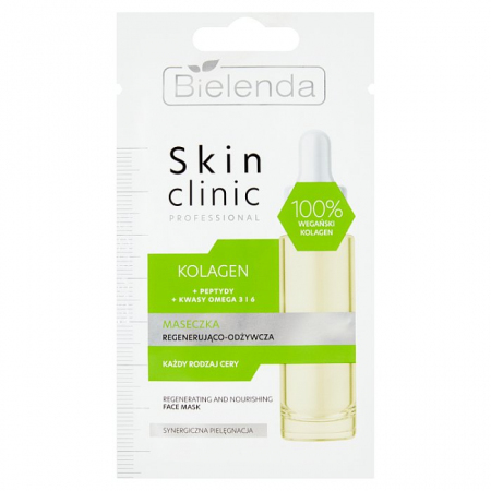 BIELENDA Skin Clinic Professional Kolagen Maseczka regenerująco - odżywcza 8 g