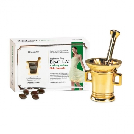 Bio-CLA z zieloną herbatą 700 mg 90 kaps.