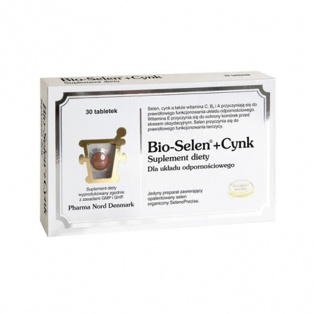 Bio-Selen + Cynk 30 tabl.