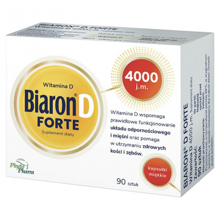 Bioaron D Forte 4000 j.m. 90 kapsułek