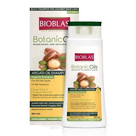 Bioblas Botanic Oils Szampon arganowy przeciw wypadaniu włosów 360 ml