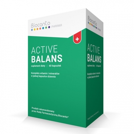 BIOCANTO Active Balans 60 kapsułek ( Witaminy i minerały )