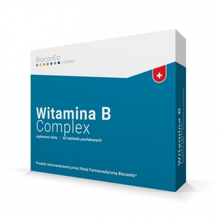 BIOCANTO Witamina B Complex 60 tabletek powlekanych