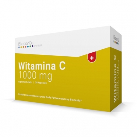 BIOCANTO Witamina C 1000 mg 30 kapsułek