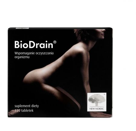 Biodrain 120 tabletek / Oczyszczanie organizmu