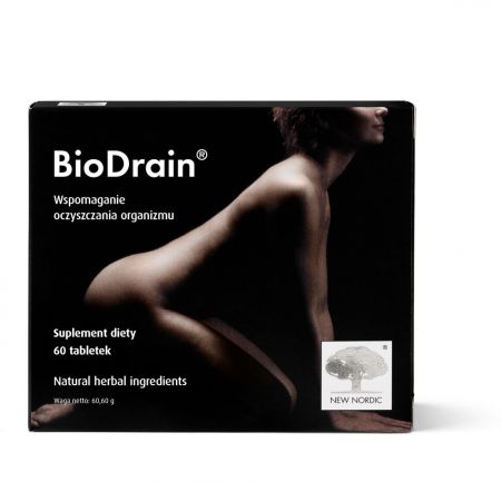 Biodrain 60 tabletek / Oczyszczanie organizmu