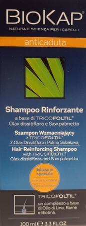 BIOKAP Anticaduta szampon przeciw wypadaniu włosów 100 ml