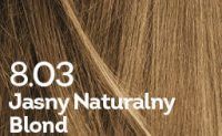 BIOKAP NUTRICOLOR DELICATO 8.03 (Jasny Naturalny Blond) farba do włosów 140 ml