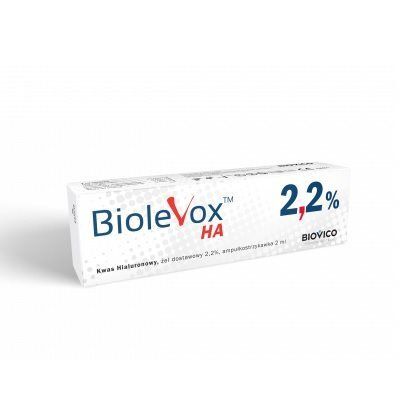 BioleVox HA żel dostawowy z kwasem hialuronowym 2,2% ampułko-strzykawka, 2 ml