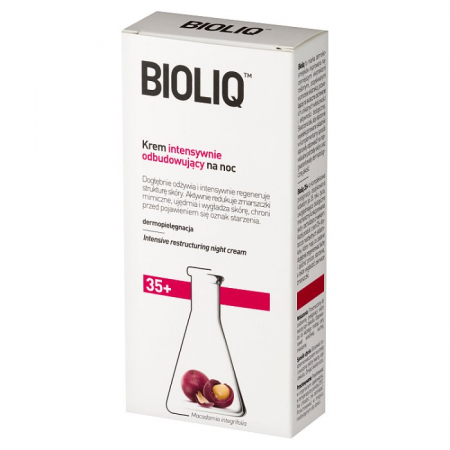 BIOLIQ 35+ Krem intensywnie odbudowujący na noc 50 ml