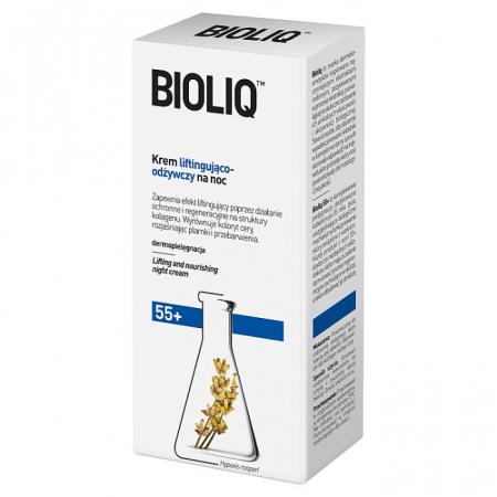 BIOLIQ 55+ Krem liftingująco-odżywczy na noc 50 ml