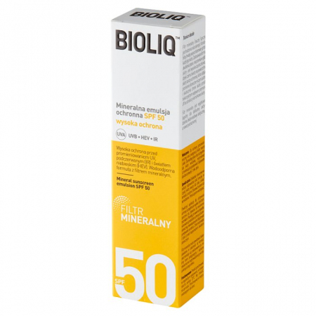 BIOLIQ SPF50 mineralna emulsja ochronna 30 ml