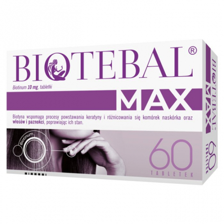 Biotebal MAX 10mg 60 tabletek
