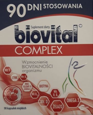 Biovital Complex 90 kapsułek miękkich