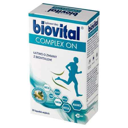 Biovital Complex ON kapsułki miękkie dla mężczyzn, 30 szt.