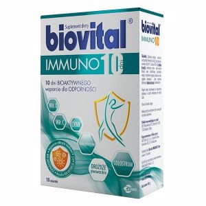 Biovital Immuno 10 dni 10 saszetek z proszkiem do sporządzenia zawiesiny
