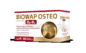 Biowap Osteo D3 + K2 60 tabl.