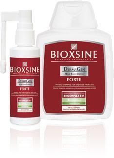 Bioxsine DERMAGEN Forte Zestaw (spray+ szampon)