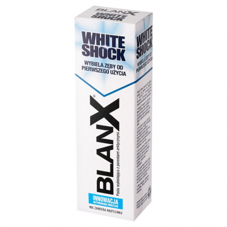 BLANX WHITE SHOCK Pasta do zębów 75 ml