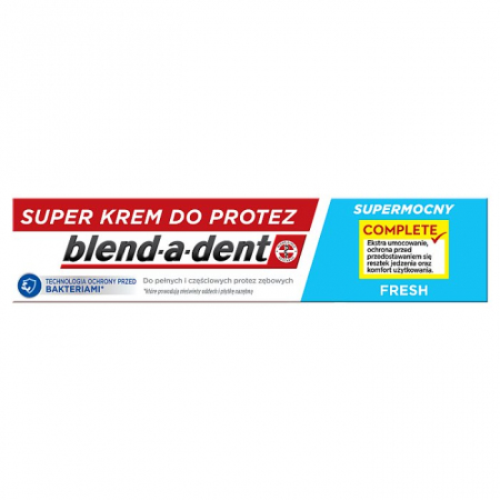 Blend-a-dent Complete Extra Strong Fresh Klej do protez, 47 g