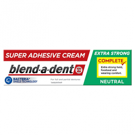 Blend-a-dent Complete Extra Strong Neutral Klej do protez, 47 g