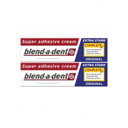Blend-A-Dent Extra Stark Original bardzo mozny klej do protez, 2 x 47 g