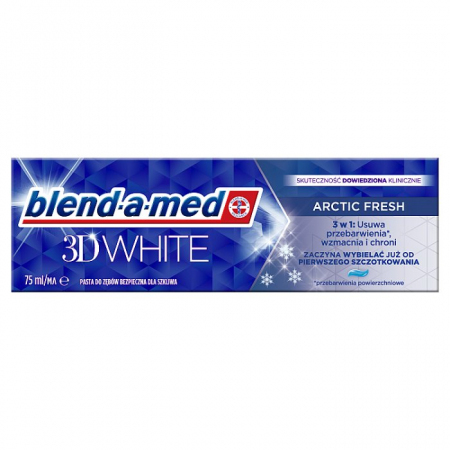 Blend-a-med 3D White Arctic Fresh Pasta do zębów, 75 ml