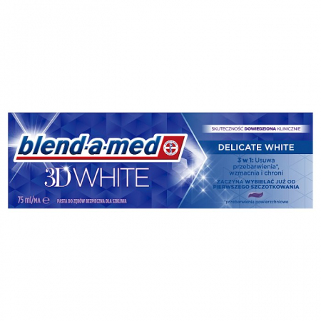 Blend-a-med 3D White Delicate White Pasta do zębów, 75 ml