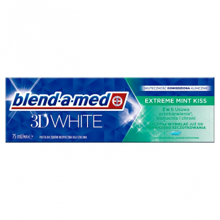 Blend-a-med 3D White Extreme Mint Kiss Pasta do zębów, 75 ml