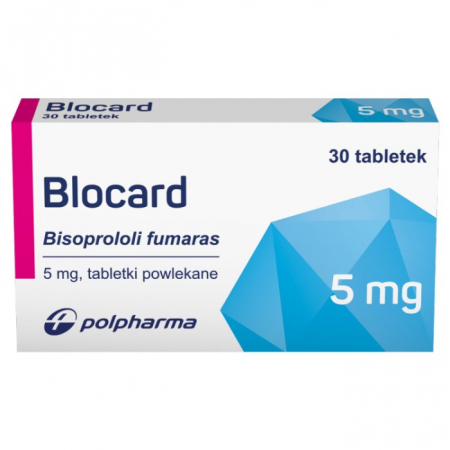 Blocard 5 mg 30 tabletek powlekanych