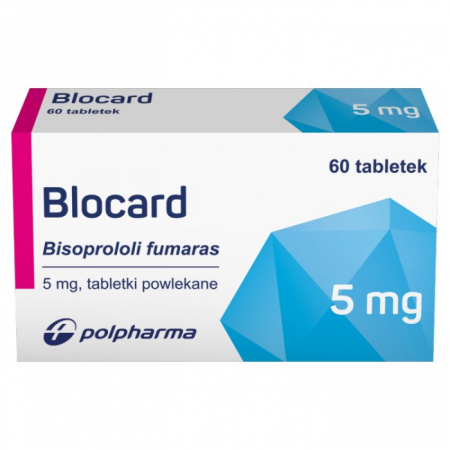 Blocard 5 mg 60 tabletek powlekanych