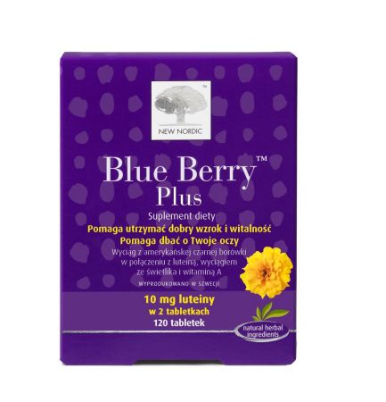 Blue Berry Plus 120 tabletek