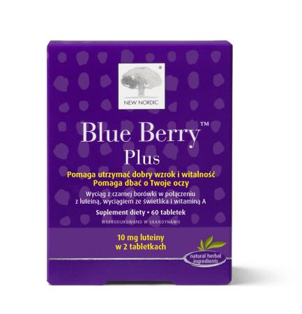 Blue Berry Plus 60 tabletek