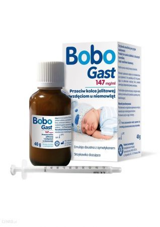 BoboGast emulsja doustna 40g / Kolka jelitowa u niemowląt