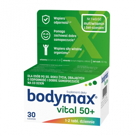 Bodymax Vital 50+ 30 tabletek