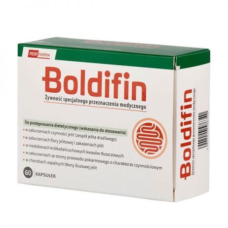 Boldifin 60 kapsułek żelatynowych
