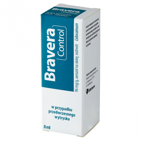 Bravera Control roztwór na przedwczesny wytrysk 8 ml