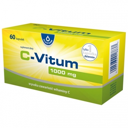 C-Vitum Witamina C 1000 mg 60 kapsułek
