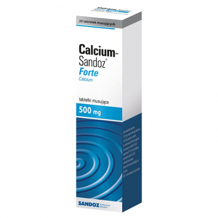 Calcium-Sandoz forte 20 tabl.