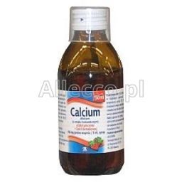 Calcium (smak truskawkowy) 150 ml