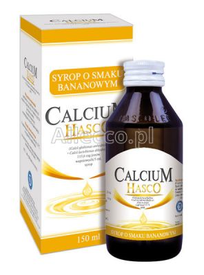 Calcium syrop (smak bananowy) 150 ml